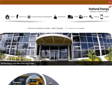 Tablet Screenshot of nationalenergy.tt