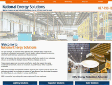 Tablet Screenshot of nationalenergy.biz